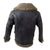 Original German WIII Luftwaffe Officer Pilot Private Purchase Blue Leather Fur Lined Flight Jacket Original Items