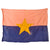 Original Vietnam War North Vietnamese Army Viet Cong Flag - 30 x 44” Original Items