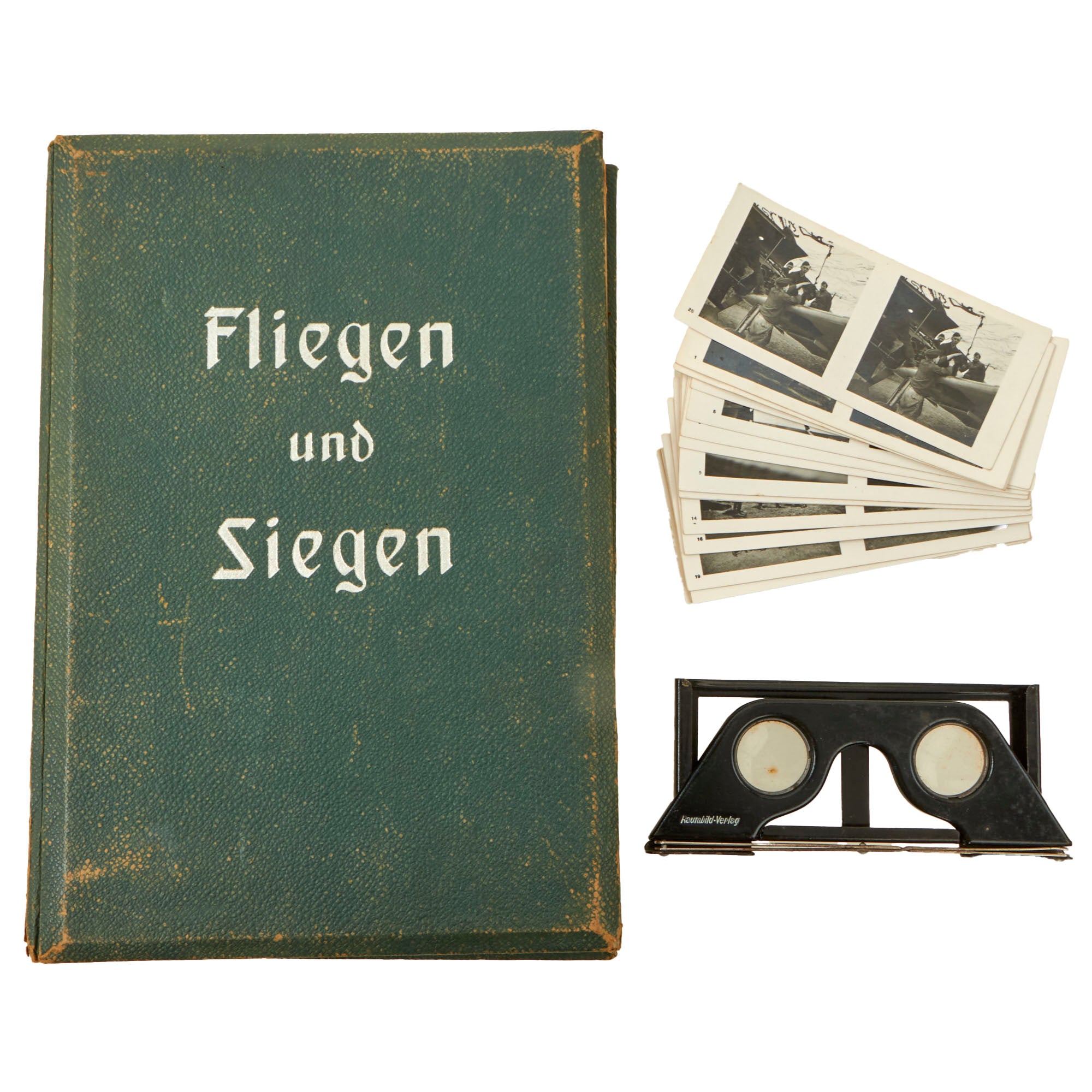 Original German WWII Luftwaffe Book “Fliegen und Siegen” with
