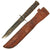Original U.S. WWII USMC Mark 2 KA-BAR Fighting Knife by CAMILLUS in Leather Sheath by Boyt Original Items