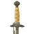 Original WWII German 2nd Model Luftwaffe Dagger by ALCOSO of Solingen with Scabbard and Portepee - circa 1940 - 1943 Original Items