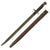 Original British WWI P-1907 Enfield Bayonet with Mangrove 1944-Dated Scabbard - Dated 1916 Original Items