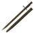 Original U.S. WWI M1917 Enfield Rifle & Trench Gun Bayonet by Remington with British P1907 Bayonet Scabbard - Dated 1917 Original Items