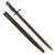 Original U.S. WWI M1917 Enfield Rifle & Trench Gun Bayonet by Remington with British P1907 Bayonet Scabbard - Dated 1917 Original Items