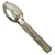 Original German WWII Mess Kit Steel Utensil Set by Gustav Auerswald - dated 1942 Original Items
