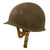 Original U.S. WWII Rear Seam Swivel Bale McCord M1 Helmet with Reworked Inland Paratrooper Liner Original Items