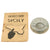 Original U.S. WWII Italy Souvenir Ashtray & Soldier’s Guide to Sicily Original Items