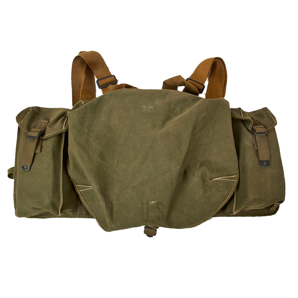 Original U.S. WWII Paratrooper Medic Bag by Johansen - Dated 1945 Original Items
