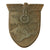 Original German WWII Crimea Krim Shield Decoration with 3 Detached Clips - Krimschild Original Items