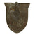 Original German WWII Crimea Krim Shield Decoration with 3 Detached Clips - Krimschild Original Items