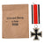 Original German WWII Wehrmacht Iron Cross 2nd Class 1939 by Josef Feix Söhne with Ribbon in Paper Packet Original Items