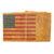 Original U.S. WWII Service Worn Paratrooper D-Day Invasion American Flag Oilcloth Armband with Safety Pins Original Items