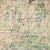 Original U.S. WWII USMC Battle of Iwo Jima Large “Special Air & Gunnery Target Map” Invasion Map Dated November 1944 with Collection of 4th Marine Division Restricted Terrain Sketches of Iwo Jima - 28 x 40½” Original Items