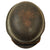 Original German WWII Luftwaffe M42 Single Decal Helmet with 1942 Dated 55cm Liner and Chinstrap - Stamped NS62 Original Items