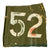 Original Imperial Japanese Float Plane Tail Skin “52” Captured at Sasebo Airfield in Nagasaki Prefecture in October 1945 Original Items