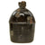 Original U.S. WWII Rare M1942 Black Porcelain Enamel Canteen With Matching Cup in 1st Pattern USMC Cover - Dated 1942 Original Items