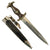 Original German WWII Model 1933 SS Dagger by Lauterjung & Sohn Puma-Werk with Scabbard & Hanger - RZM 1052 / 38 ᛋᛋ Original Items