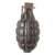 Original U.S. WWI Extremely Rare Inert Mk. I Defensive Grenade with Original Fuse and Lever Original Items