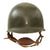 Original Band of Brothers Series Costume 101st Airborne Paratrooper Helmet With Westinghouse Liner - Complete Original Items