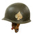 Original Band of Brothers Series Costume 101st Airborne Paratrooper Helmet With Westinghouse Liner - Complete Original Items
