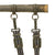 Original WWII German 2nd Model Nickel Plated Luftwaffe Dagger by Paul Weyersberg with Scabbard and Hanger Original Items