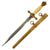 Original WWII German 2nd Model Kriegsmarine Naval Dagger by Carl Eickhorn with Lightning Bolt Scabbard - Post 1941 Trademark Original Items