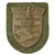 Original German WWII Heer Army Crimea Krim Shield Decoration with Fabric & Paper Backing - Krimschild Original Items