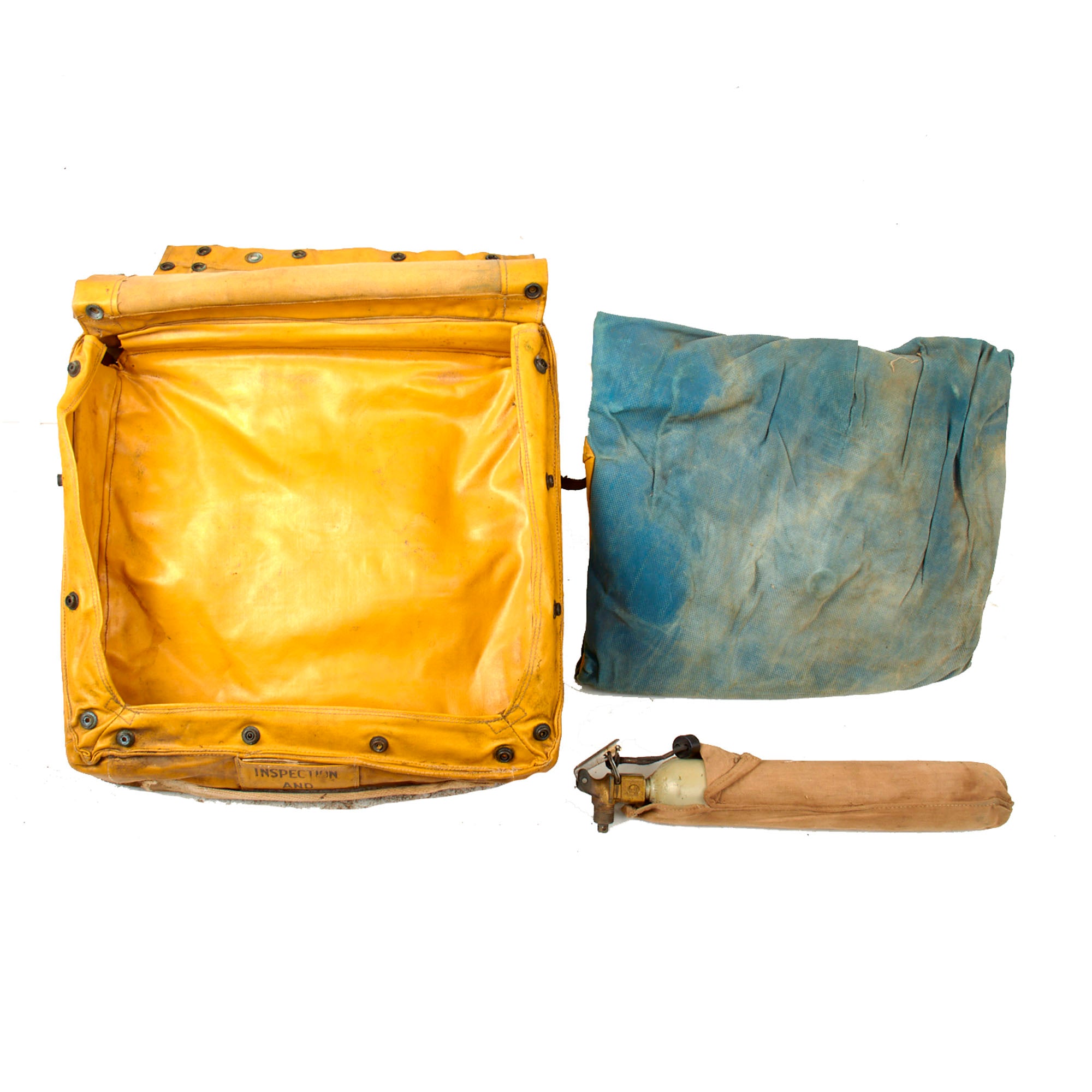 Original U.S. WWII Navy Bauer Pararaft Kit Model PK-1 USN Life