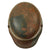 Original Imperial German WWI M16 Stahlhelm Helmet Shell with Panel Camouflage Paint & M17 Liner Band - Marked TJ66 Original Items