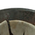 Original German WWII Luftwaffe M42 Single Decal Helmet with Post War Replaced Liner Leather - Size 66 Shell Original Items