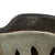 Original German WWII Luftwaffe M42 Single Decal Helmet with Post War Replaced Liner Leather - Size 66 Shell Original Items