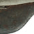 Original German WWII Luftwaffe M42 Single Decal Helmet with Post War Replaced Liner Leather - Size 66 Shell Original Items