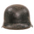 Original German WWII M34 Civic Square Dip NSDAP Double Decal Police Steel Helmet with 56cm Liner - Ordnungspolizei Original Items