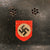 Original German WWII M34 Civic Square Dip NSDAP Double Decal Police Steel Helmet with 56cm Liner - Ordnungspolizei Original Items