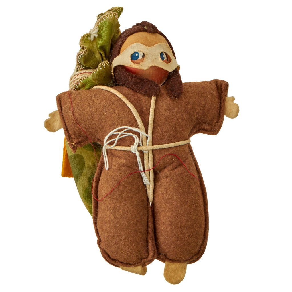 Original U.S. WWII Pat-Parachute The Para-Trooper Cloth Doll with Camouflage Parachute Original Items