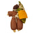 Original U.S. WWII Pat-Parachute The Para-Trooper Cloth Doll with Camouflage Parachute Original Items