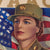 Original U.S. WWII Women’s Army Auxiliary Corps W.A.A.C. “This is My War Too!” Poster with Newspaper Clipping Showing Model Later in Life - 28 x 41” Original Items