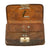 Original German WWII Souvenir Reptile Skin Wallet with Attached Visor Cap Wreath and Cockade Insignia Original Items