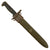 Original U.S. WWII M1 Garand 10 inch Bayonet by Oneida Limited with M7 Scabbard - Dated 1943 Original Items