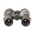 Original Imperial German WWI Fernglas 08 Binoculars by Emil Busch with Leather Case - Dated 1917 Original Items