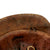 Original German WWII M42 Heer Army Single Decal Camouflage Helmet with 59cm Liner & Chinstrap - stamped ckl66 Original Items