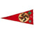 DRAFT Original German WWII NSKK Vehicle Staff Car Pennant Flag with Faux Leather Trim - 6 ⅝" x 12" (Copy) Original Items