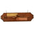 Original U.S. Civil War Copper Spike from Wooden Hull of USS Hartford on Presentation Plaque Original Items