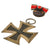 Original German WWII Wehrmacht Iron Cross 2nd Class 1939 by Klein & Quenzer A.G. with Ribbon and Button Ribbon in Paper Packet - EKII Original Items