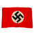 Original German WWII Excellent NSDAP Double Sided National Socialist Political Flag - 31” x 44 1/2” Original Items
