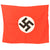 Original German WWII NSDAP Small Double Sided National Political Flag - 32" x 40" Original Items