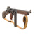 Original U.S. WWII Thompson M1A1 Aluminum Receiver Display Submachine Gun Serial 135560 with Live Barrel, NOBUCKL Kerr Sling, and Magazine Original Items