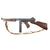 Original U.S. WWII Thompson M1A1 Aluminum Receiver Display Submachine Gun Serial 135560 with Live Barrel, NOBUCKL Kerr Sling, and Magazine Original Items