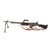 Original U.S. WWII Korean War BAR Browning M1918A2 Display Gun with Non-Firing Aluminum Receiver - H.S.A. Barrel Dated 5-53 Original Items