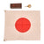 Original Imperial Japanese WWII National Flag Set in Wood Box With Original Ball Topper Original Items
